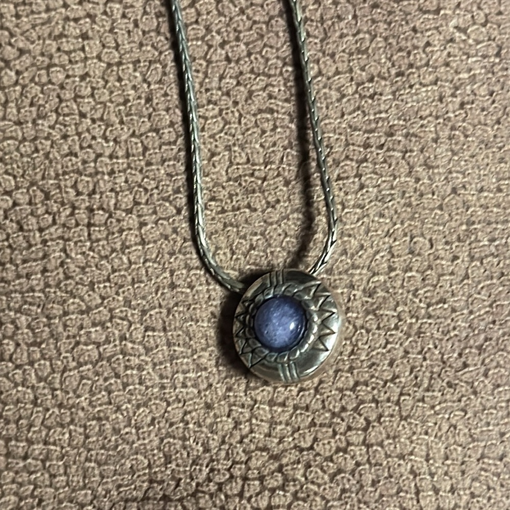 Women’s Brighton Silver Reversible Pendant Necklace